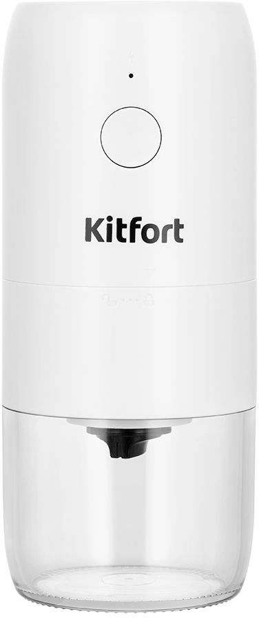 Кофемолка Kitfort КТ-7610 25Вт сист.помол.:жернова вместим.:30гр белый