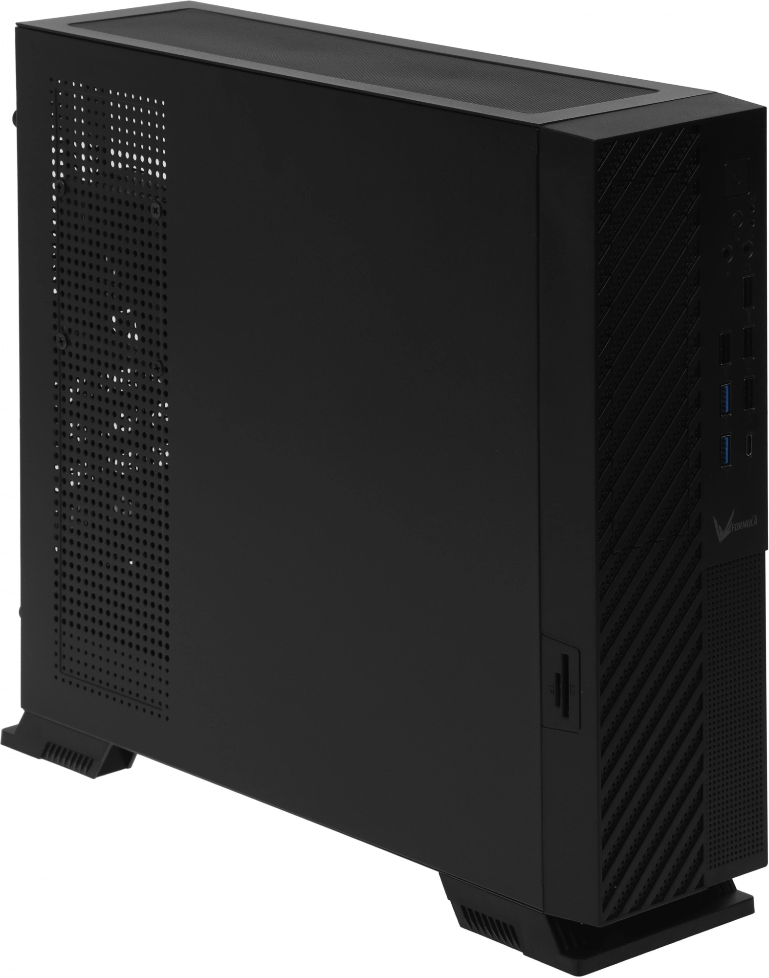 Корпус Formula SFF L12 черный без БП mATX 4xUSB2.0 2xUSB3.0 audio