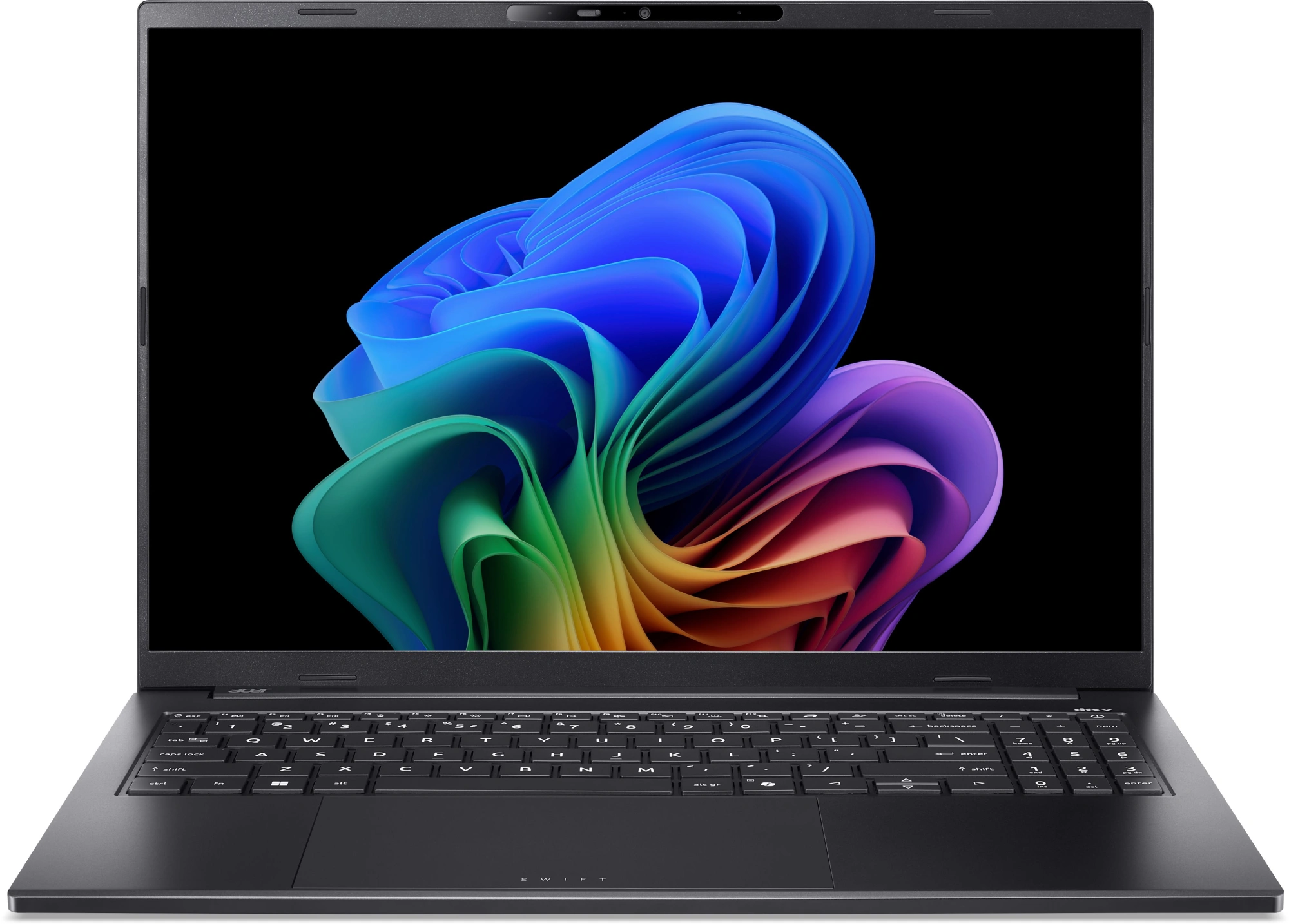 Ноутбук Acer Swift Go 16 SFG16-74-71W0 Core Ultra 7 258V 32Gb SSD1Tb Intel Arc 140V 16" OLED WUXGA+ (2048x1280) без ОС black WiFi BT Cam (NX.JNMCD.003)