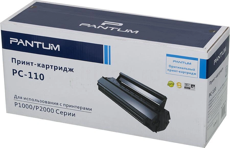 Картридж лазерный Pantum PC-110 черный бар.в компл. (1500стр.) для Pantum P1000/2000/P2050/5000/5005/6000/6005