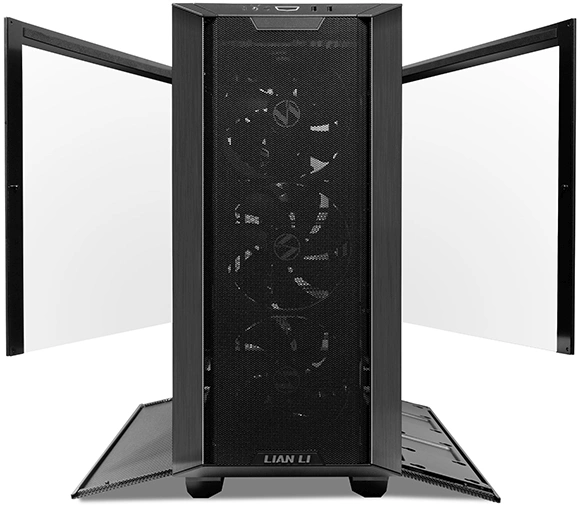 Корпус Lian-Li Lancool III черный без БП ATX 10x120mm 3x140mm 2xUSB3.0 audio bott PSU
