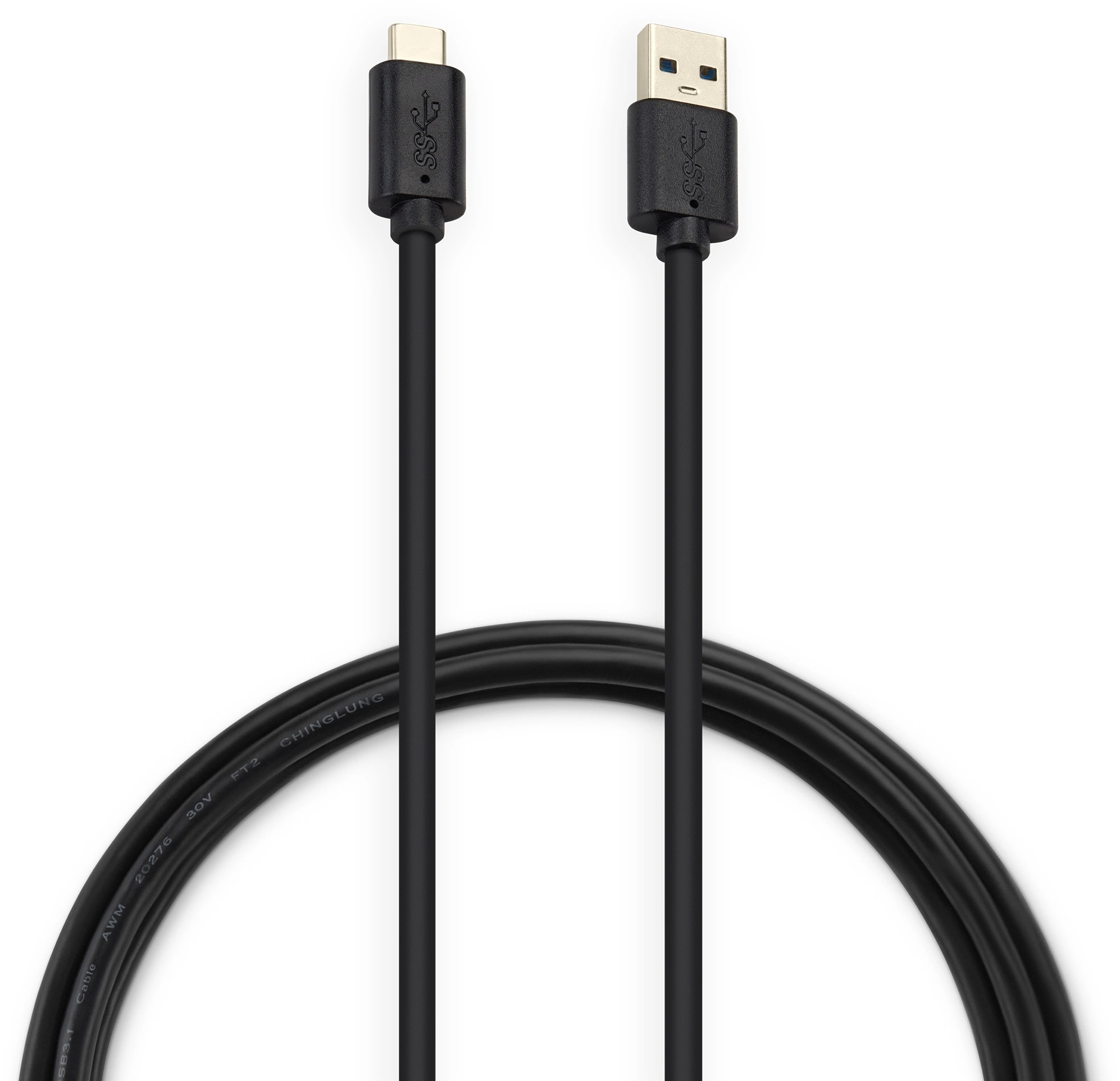 Кабель Buro BU-USB3.2-AC-3MB USB (m)-USB Type-C (m) 3м черный