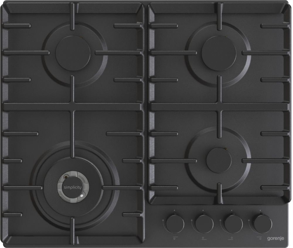 Газовая варочная поверхность Gorenje GW642SYB черный