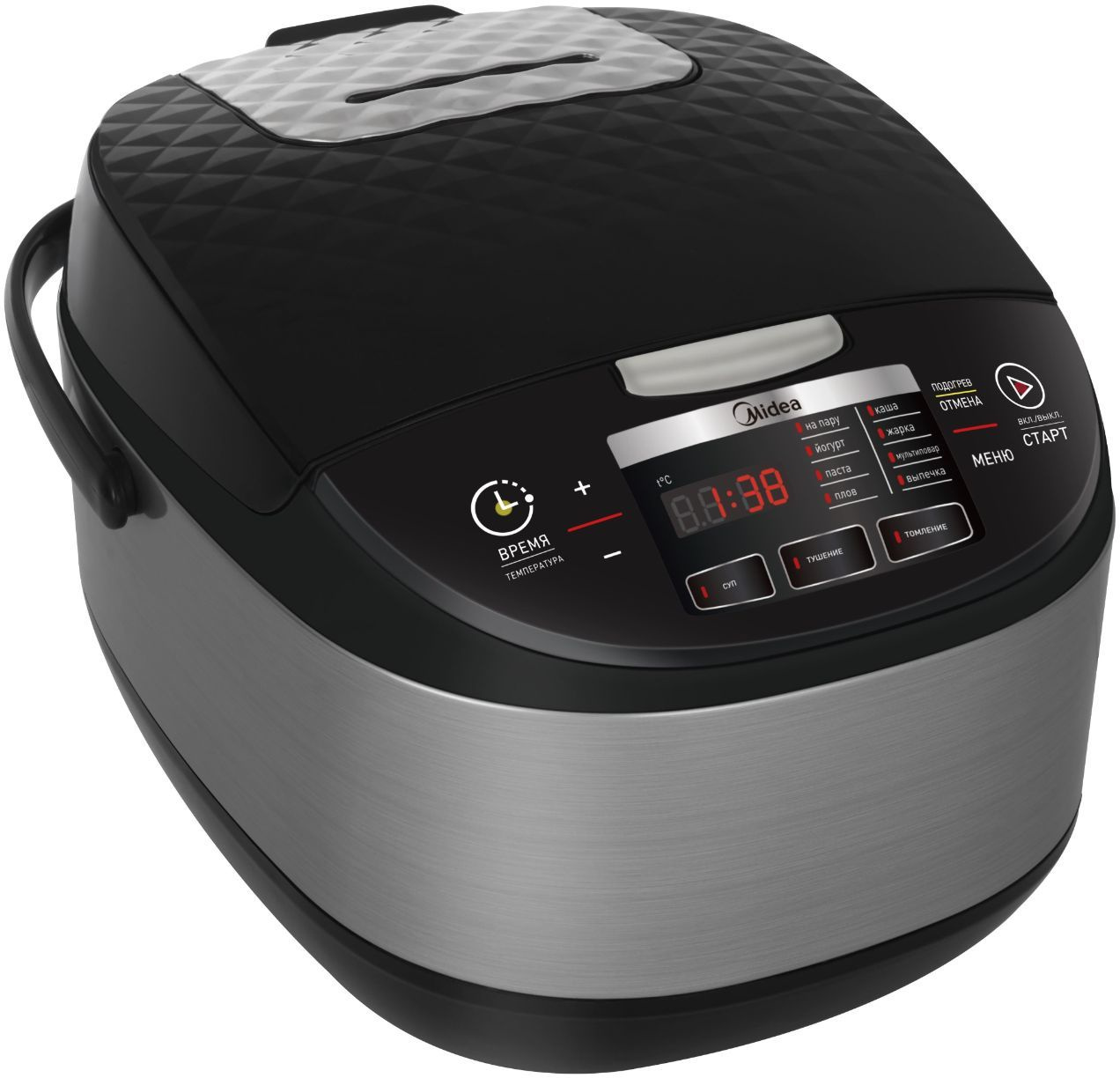 Мультиварка Midea MPC-6020 5л 820Вт серый