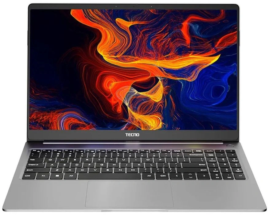 Ноутбук Tecno MegaBook T1 Ryzen 5 5560U 16Gb SSD1Tb AMD Radeon Graphics 15.6" IPS FHD (1920x1080) Windows 11 Home 64 silver WiFi BT Cam 6060mAh (TCN-T1R5W15.1.SL)