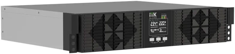 Источник бесперебойного питания ITK Electra ELECTRA OR 6000Вт 6000ВА черный без батареи