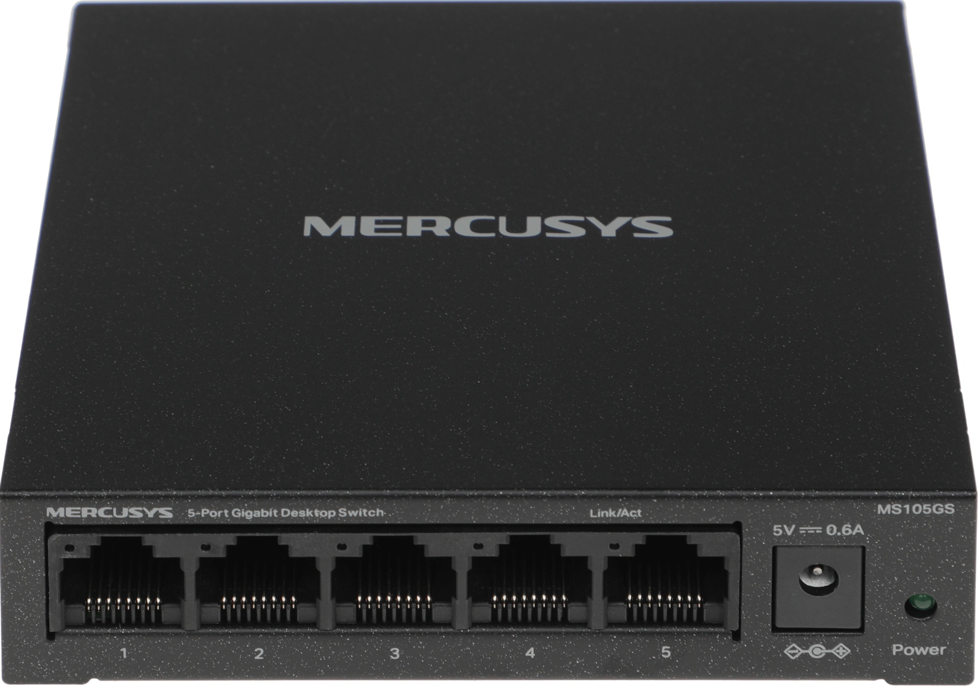 Коммутатор Mercusys MS105GS (L2) 5x1Гбит/с неуправляемый
