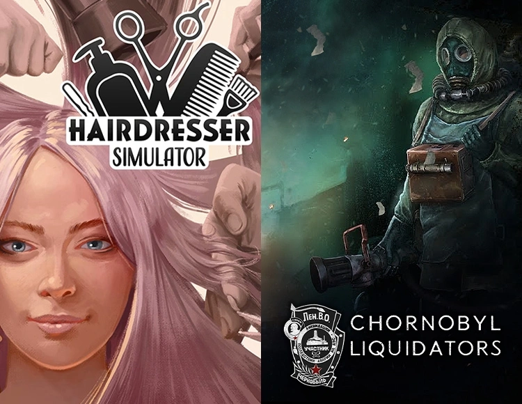 Игра для ПК Frozen Way Chornobyl Liquidators + Hairdresser Simulator Bund (16+)