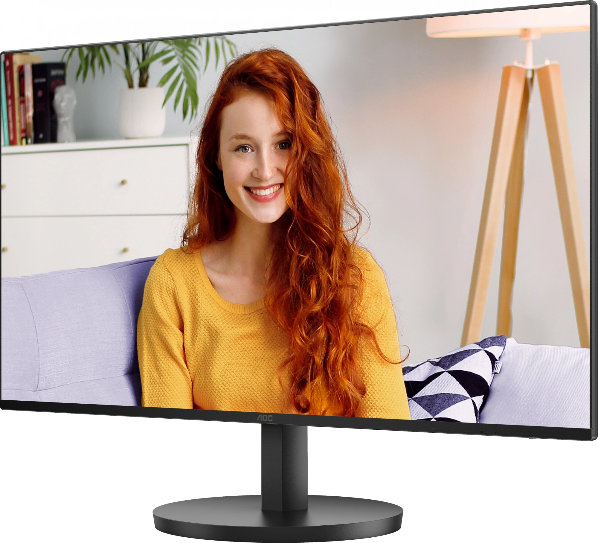 Монитор AOC 23.8" Basic-Line 24B3HA2 черный IPS LED 16:9 HDMI M/M матовая 250cd 178гр/178гр 1920x1080 120Hz VGA FHD 2.97кг