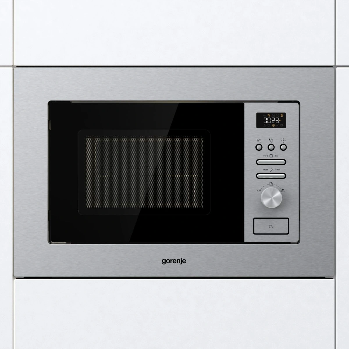 Микроволновая печь Gorenje BM201AG1X 20л. 800Вт нержавеющая сталь (встраиваемая)