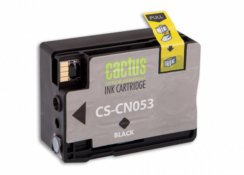 Картридж струйный Cactus CS-CN053 №932XL черный пигментный (40мл) для HP DJ 6600 с чипом