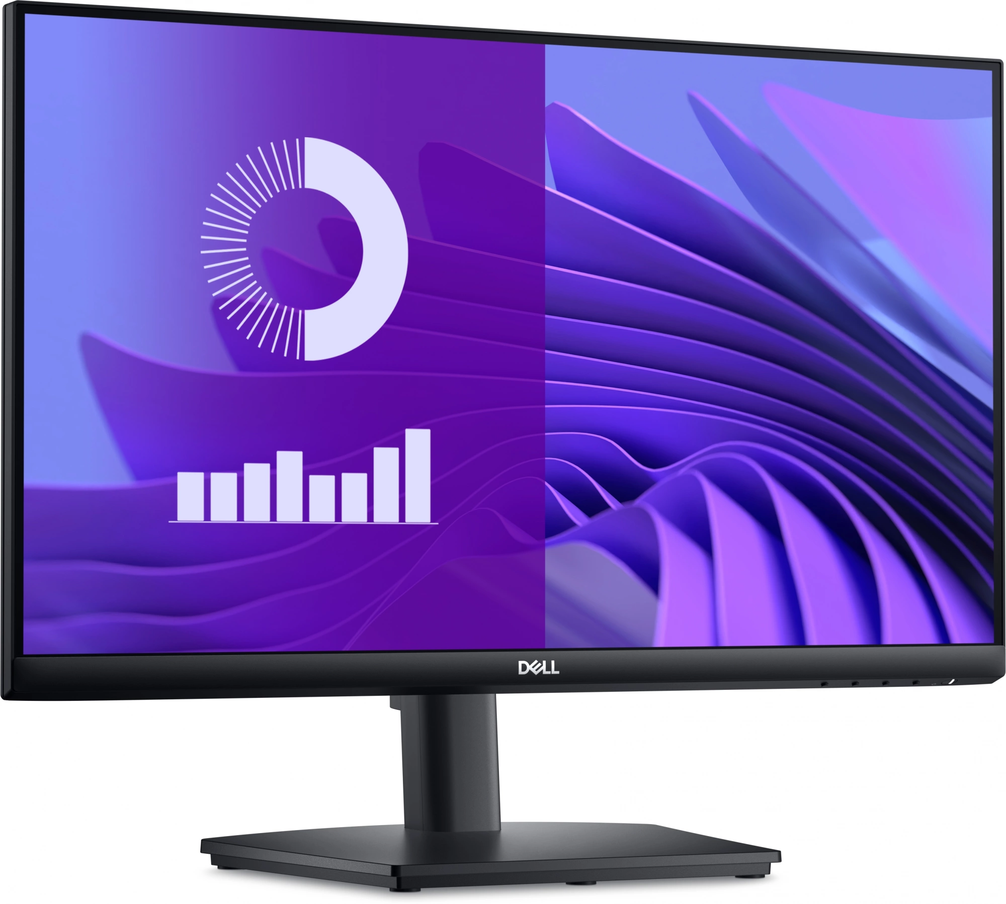 Монитор Dell 23.8" E2425HS черный VA LED 5ms 16:9 HDMI M/M матовая HAS Piv 3000:1 250cd 178гр/178гр 1920x1080 75Hz VGA DP FHD 4.57кг