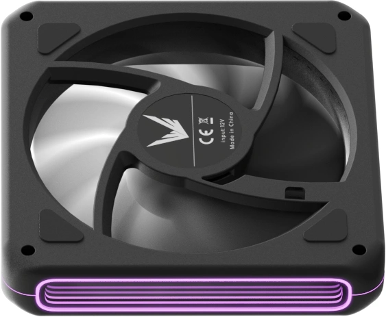 Вентилятор для корпуса Formula Air Fusion 1 Reverse ARGB 120х120x28 черный 4-pin 31.12дБ (AIR FUSION 1 BK REVERSE) Ret