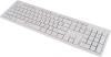 Клавиатура + мышь Оклик 240M клав:белый мышь:белый USB беспроводная slim Multimedia (1091258)