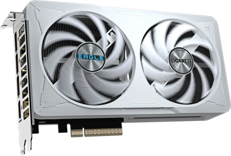 Видеокарта Gigabyte PCI-E 5.0 GV-N5060EAGLEOC ICE-8GD 1.0 NVIDIA GeForce RTX 5060 8Gb 128bit GDDR7 2497/28000 HDMIx1 DPx3 HDCP Ret