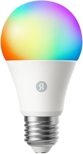 Умная лампа Yandex YNDX-00558 E27 9Вт 806lm Wi-Fi (упак.:1шт)