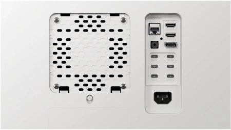 Монитор LG 39.7" UltraFine 40U990A-W белый IPS LED 5ms 21:9 HDMI M/M матовая HAS Piv 2000:1 450cd 178гр/178гр 5120x2160 120Hz FreeSync Premium DP 4K USB 14.1кг