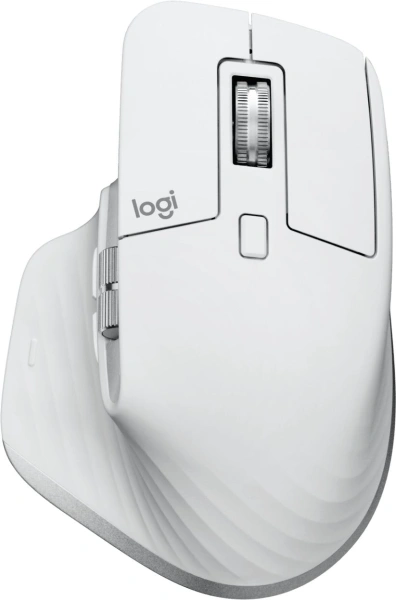Мышь Logitech MX Master 3S светло-серый оптическая 8000dpi беспров. BT/Radio USB 5but (910-006560)