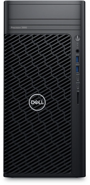 ПК Dell Precision 3680 MT i7 14700K (3.4) 32Gb 1Tb SSD512Gb RTX A4000 20Gb CR Windows 11 Pro GbitEth 1000W мышь клавиатура черный (3680-7331)