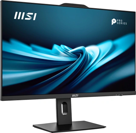 Моноблок MSI Pro AP272P 14M-627XRU 27" Full HD i7 14700 (2.1) 16Gb SSD512Gb UHDG 770 без ОС GbitEth WiFi BT 120W клавиатура мышь Cam черный 1920x1080