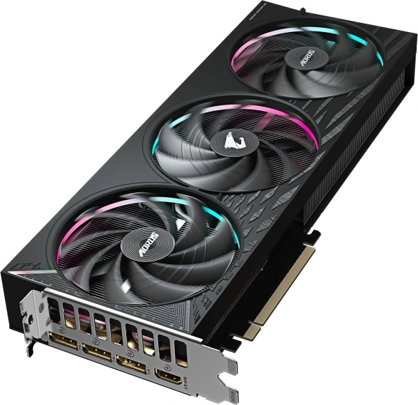 Видеокарта Gigabyte PCI-E 5.0 GV-N5060AORUS E-8GD 1.0 NVIDIA GeForce RTX 5060 8Gb 128bit GDDR7 2497/28000 HDMIx1 DPx3 HDCP Ret
