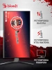 Монитор Bloody 27" MN272Q темно-серый IPS LED 1ms 16:9 HDMI M/M матовая HAS Piv 400cd 178гр/178гр 2560x1440 240Hz G-Sync FreeSync DP 2K 6.55кг