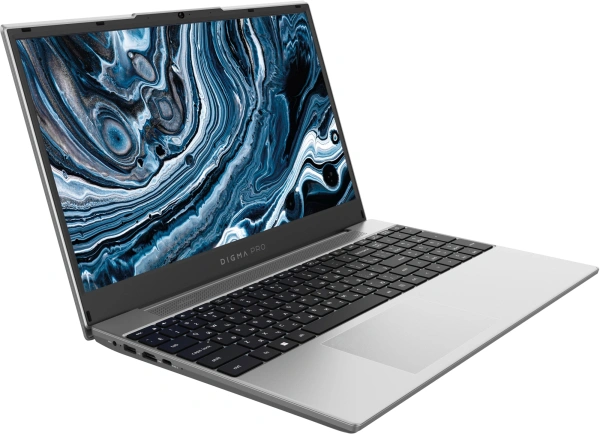 Ноутбук Digma Pro Breve Ryzen 7 5700U 16Gb SSD512Gb AMD Radeon Graphics 15.6" IPS FHD (1920x1080) Windows 11 Pro silver WiFi BT Cam 4500mAh (DN15R7-ADXW01)
