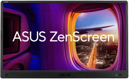 Монитор Asus 15.6" ZenScreen MB166CR черный IPS LED 5ms 16:9 матовая 250cd 178гр/178гр 1920x1080 60Hz FHD USB 0.78кг