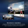 Телевизор LED Hyundai 65" H-LED65BU7100 WebOS Frameless Metal серый/серый 4K Ultra HD 60Hz MEMC DVB-T DVB-T2 DVB-C DVB-S DVB-S2 USB WiFi Smart TV