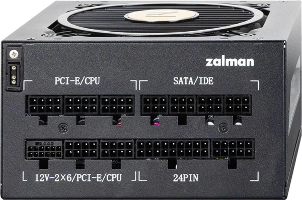 Блок питания Zalman ATX 750W ZM750-TMX2 VIEW Gen.5 80+ gold 24pin APFC 120mm fan color 8xSATA Cab Manag RTL