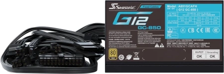 Блок питания Seasonic ATX 850W G12 GC-850 80+ gold (20+4pin) APFC 120mm fan 6xSATA RTL