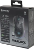 Мышь Defender Warlock GM-709L черный оптическая 2400dpi беспров. USB 7but (52709)