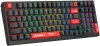 Клавиатура A4Tech WS98 механическая черный USB беспроводная BT/Radio for gamer LED