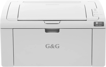 Принтер лазерный G&G P2022 A4 белый (в комплекте: картридж + кабель USB A(m) - USB B(m))