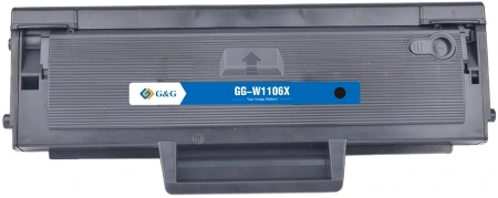Картридж лазерный G&G GG-W1106X черный (2500стр.) для HP Laser 107a/107r/107w/135a MFP/135r MFP/135w MFP/137fnw MFP