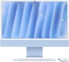 Моноблок Apple iMac A3137 24" 4.5K M4 10 core (4) 24Gb SSD512Gb 10 core GPU macOS WiFi BT 143W клавиатура мышь Cam синий 4480x2520