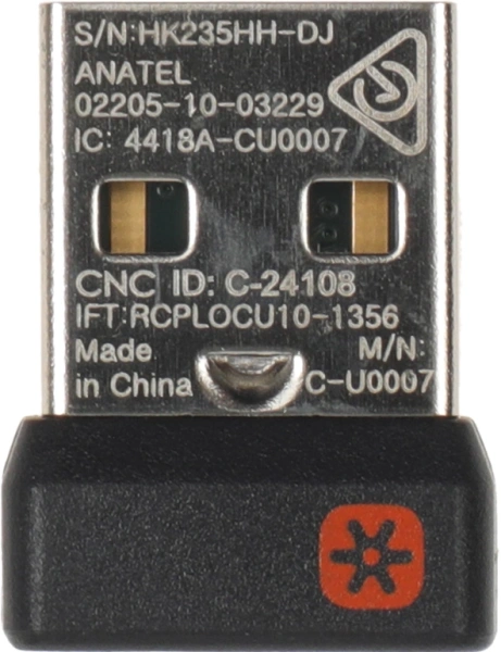 Ресивер USB Logitech Unifying черный