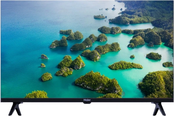 Телевизор LED Haier 32" LED S2 Frameless черный FULL HD 60Hz DVB-T DVB-T2 DVB-C DVB-S DVB-S2 USB WiFi Smart TV (RUS)