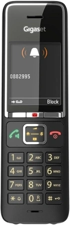 Телефон IP Gigaset Comfort 550A IP BASE Rus черный (S30852-H3037-R104)
