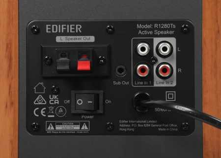 Колонки Edifier R1280Ts 2.0 коричневый 42Вт