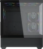 Корпус Accord ACC-EL1B TG черный без БП ATX 2xUSB2.0 1xUSB3.1 audio