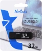 Флеш Диск Netac 32Gb U351 NT03U351N-032G-20BK USB2.0 серый