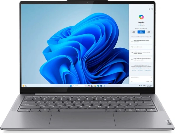 Ноутбук Lenovo Yoga Slim 7 14IMH9 Core Ultra 7 155H 16Gb SSD1Tb Intel Arc 14" OLED WUXGA (1920x1200) Windows 11 Home English grey WiFi BT Cam (_83CV0047IN)