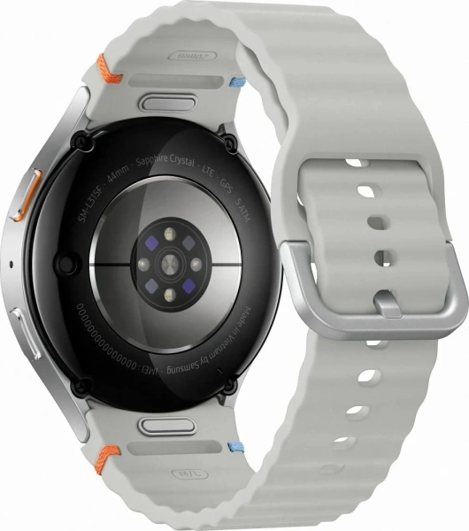 Смарт-часы Samsung Galaxy Watch 7 44мм 1.5" AMOLED корп.серебристый рем.серебристый (SM-L310NZSAMEA)