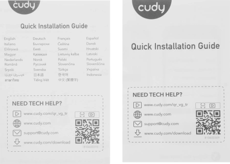 Маршрутизатор Cudy TR3000 AX3000 10/100/1000/2500BASE-T синий