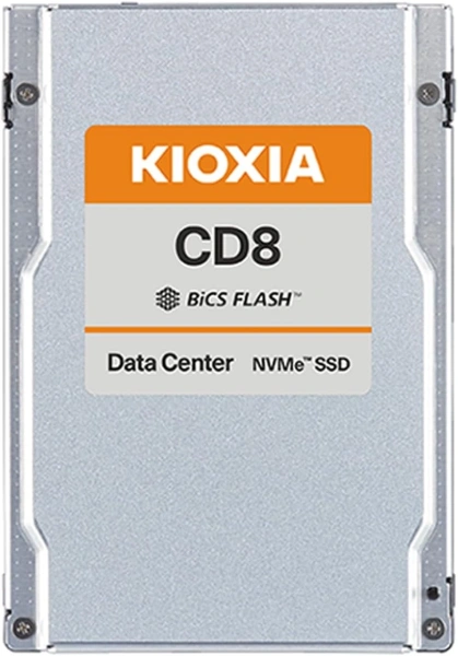 Накопитель SSD Toshiba PCIe 4.0 x4 15.36TB KCD8XRUG15T3 CD8-R Kioxia 1 DWPD