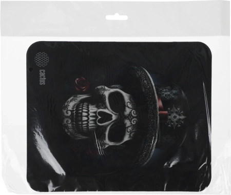 Коврик для мыши Cactus Scull рисунок 250x200x3мм (CS-MP-D05S)