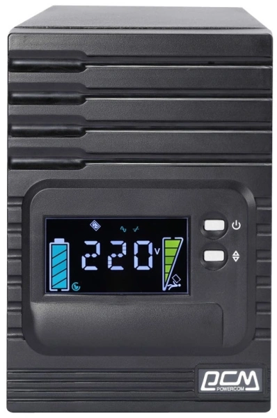 Источник бесперебойного питания Powercom Smart King Pro+ SPT-1500-II LCD 1200Вт 1500ВА черный