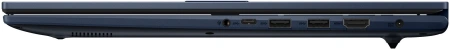 Ноутбук Asus Vivobook 17 X1704VA-AU661 U-series U300 8Gb SSD512Gb Intel UHD Graphics 17.3" IPS FHD (1920x1080) без ОС blue WiFi BT Cam (90NB10V2-M00SJ0)
