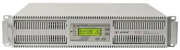 Источник бесперебойного питания Штиль SR SR1102L 1800Вт 2000ВА серый